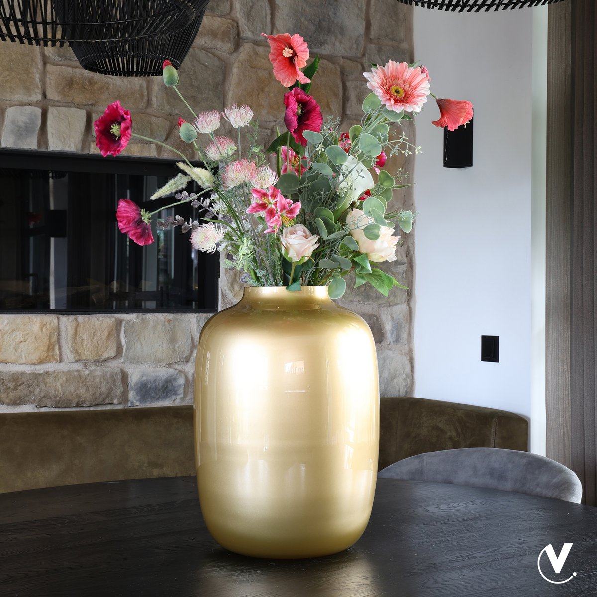 Vase the World - Vaas - Artic gold