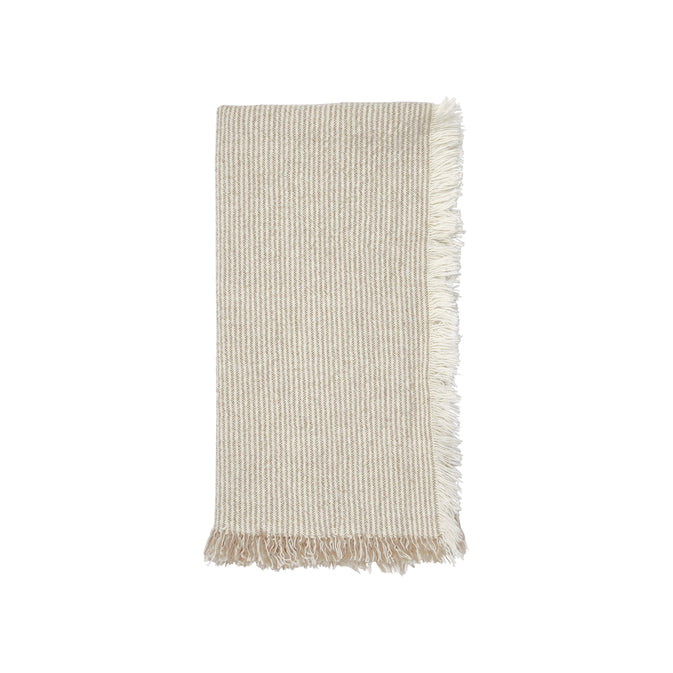 Broste Copenhagen - Servet 'Elouise' - Off white/Grijs