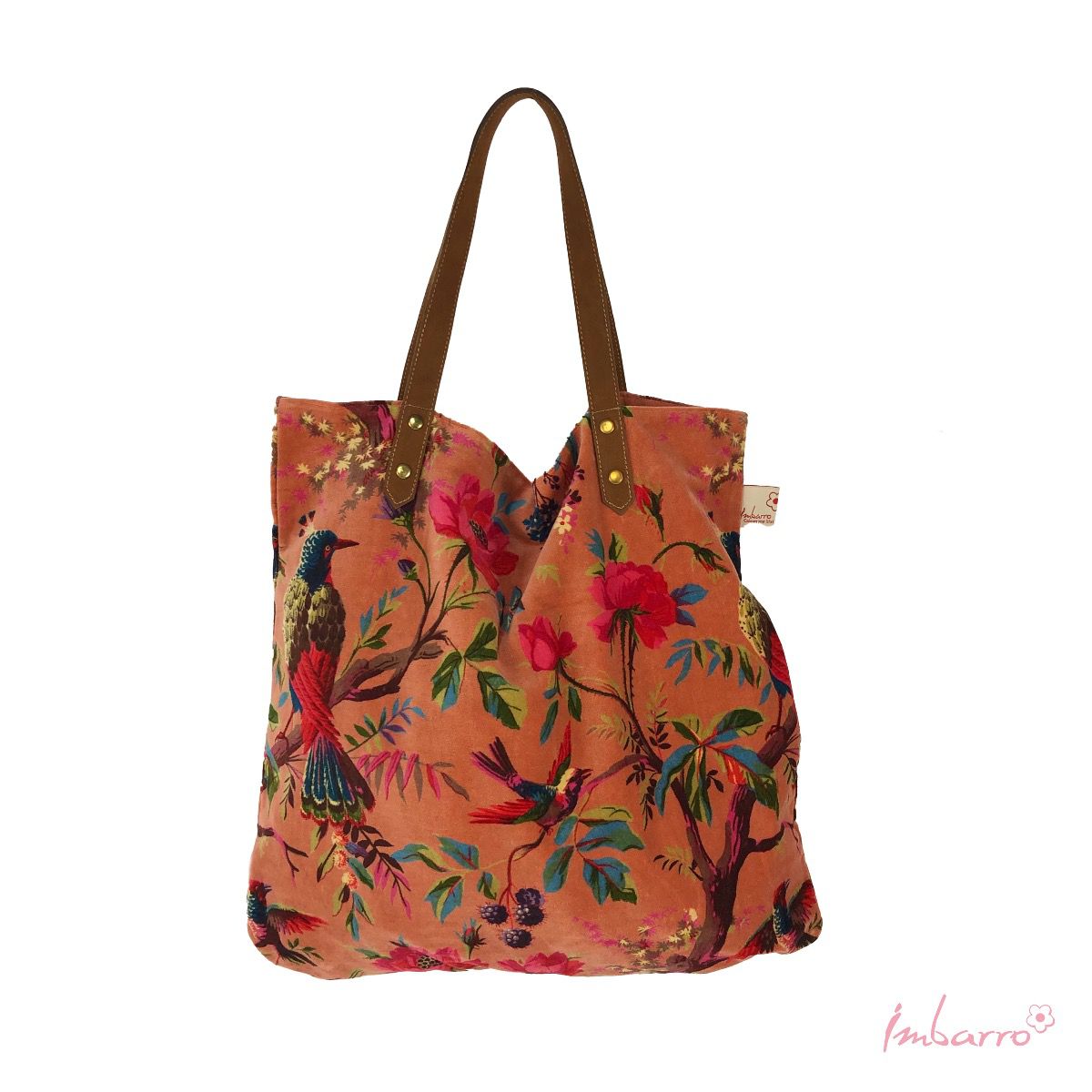 Imbarro - Shopper 'Paradise' (Coral)