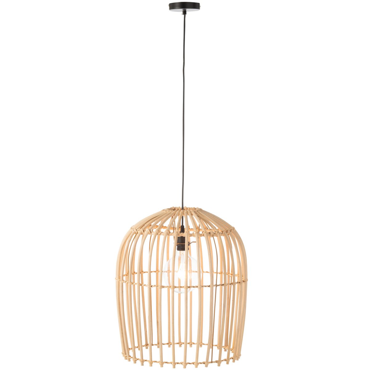 J-Line - Hanglamp Wie Rotan Naturel