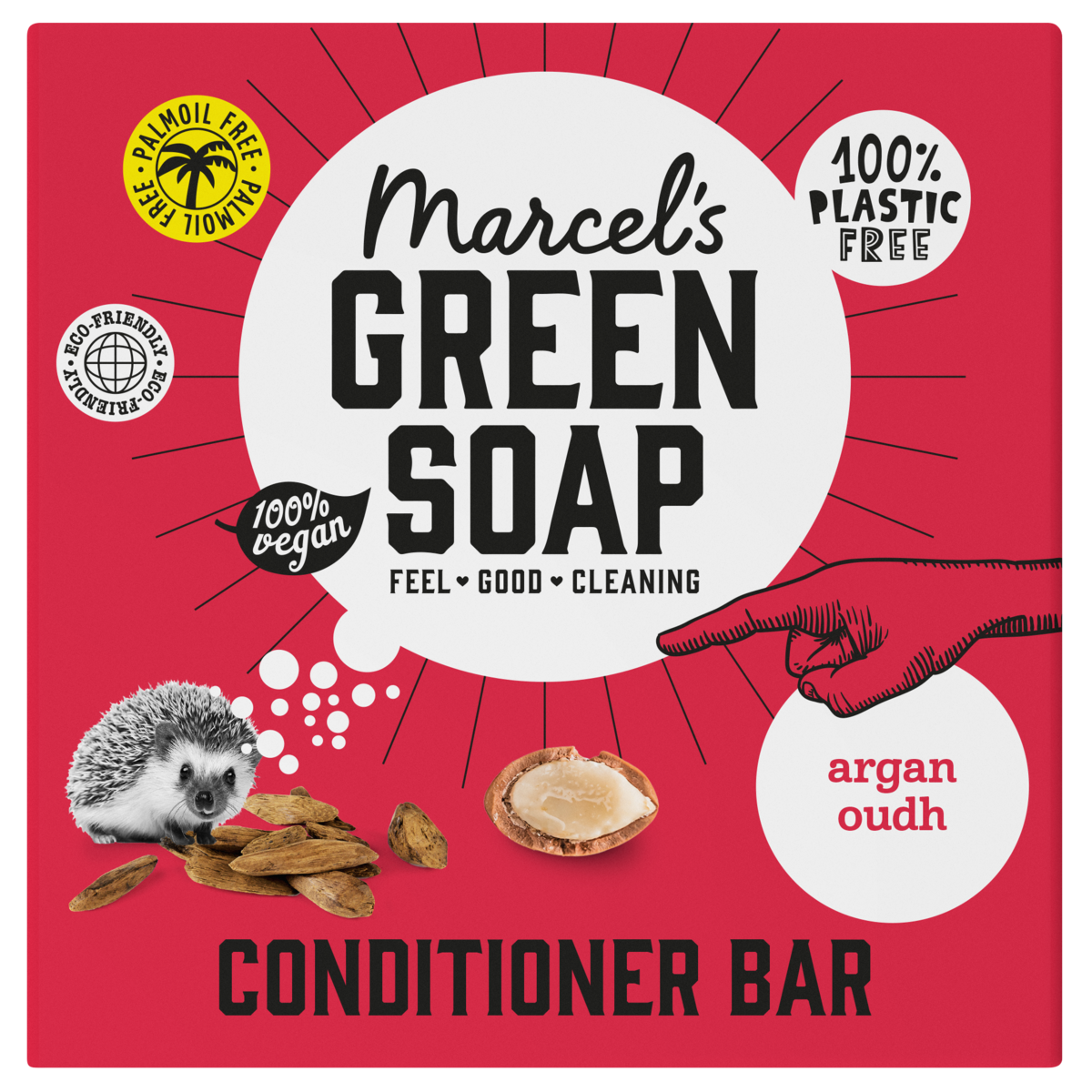 Marcel's Green Soap Conditioner Bar Argan & Oudh