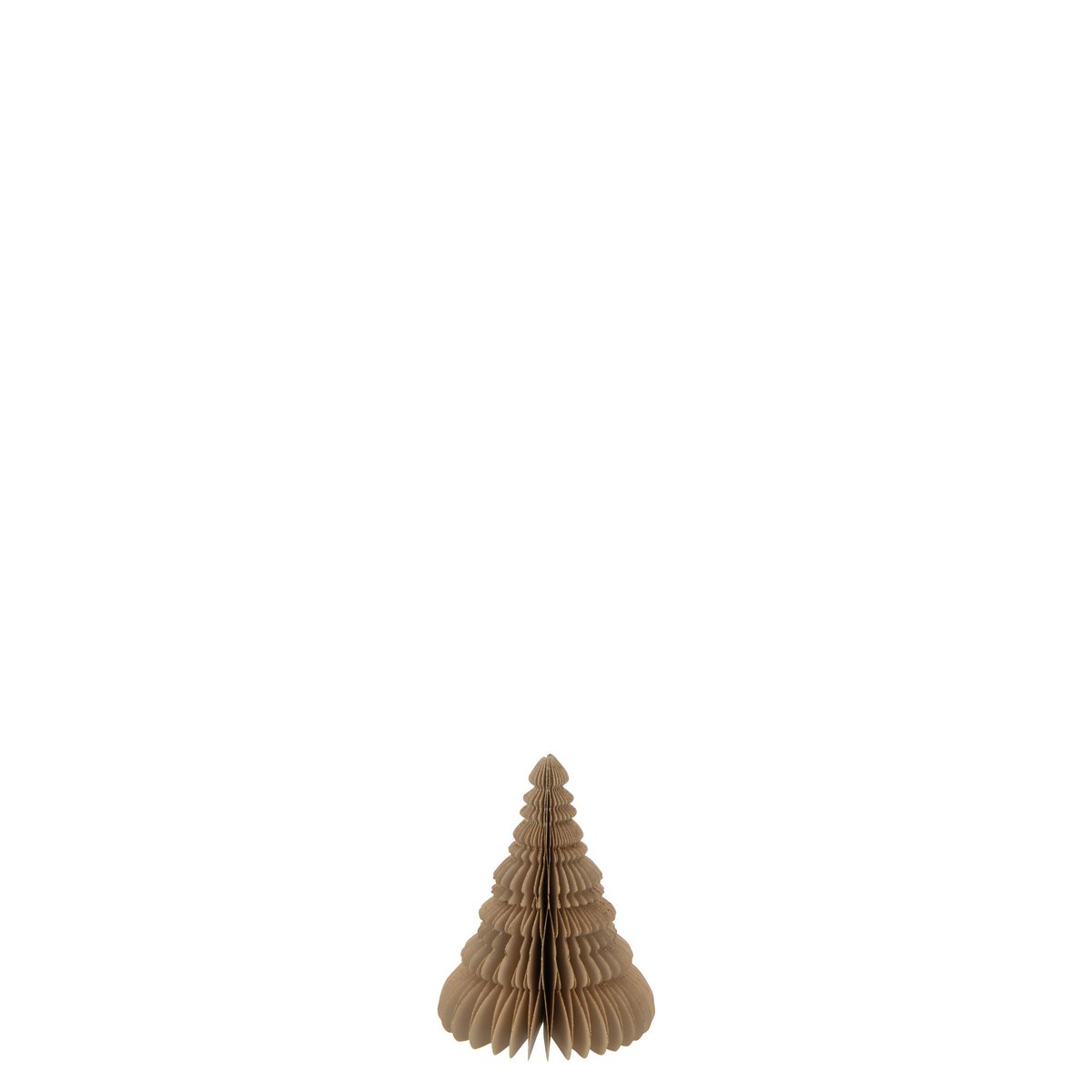 J-Line Hanger Kerstboom Papier Beige Small