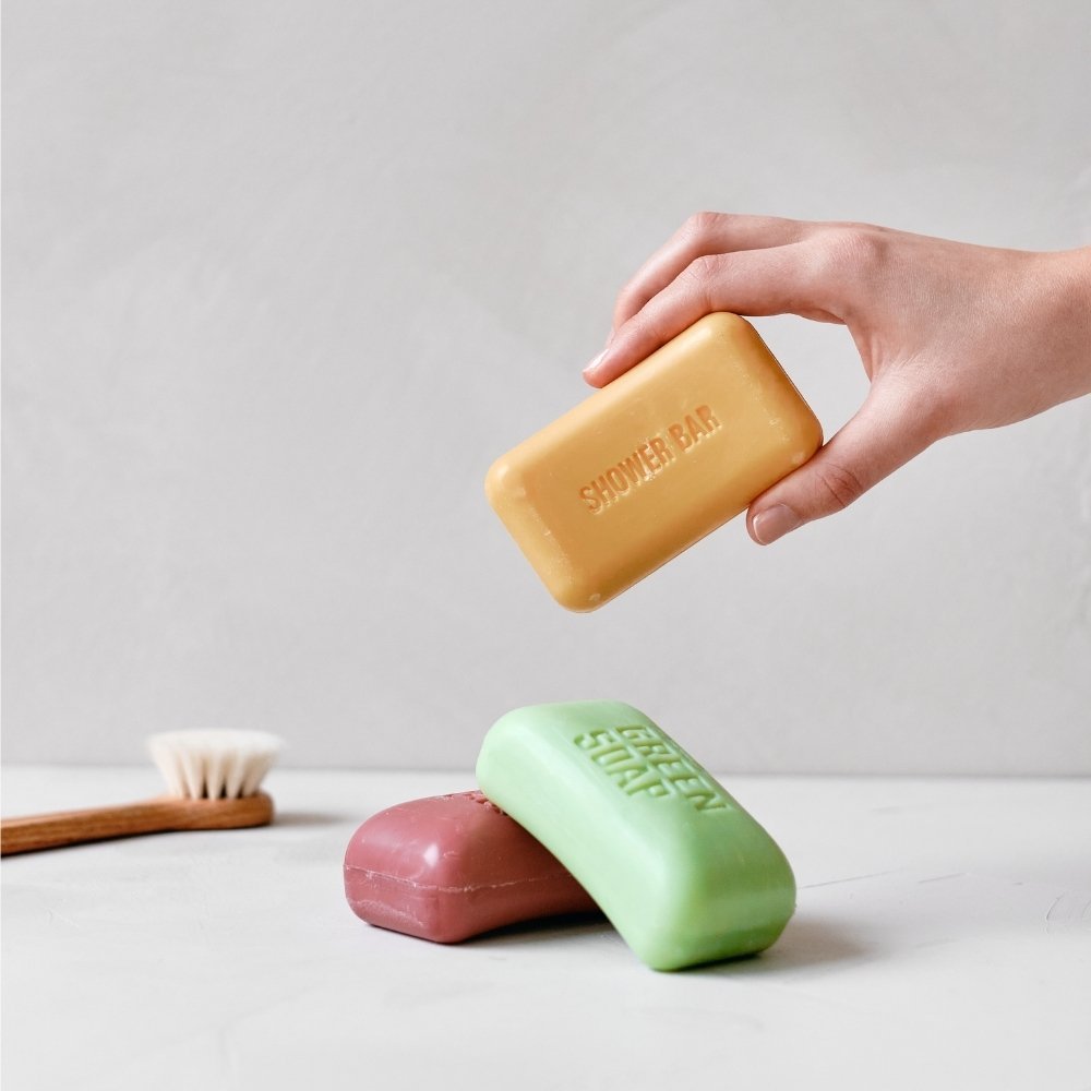 Marcel's Green Soap Body Bar Tonka & Muguet