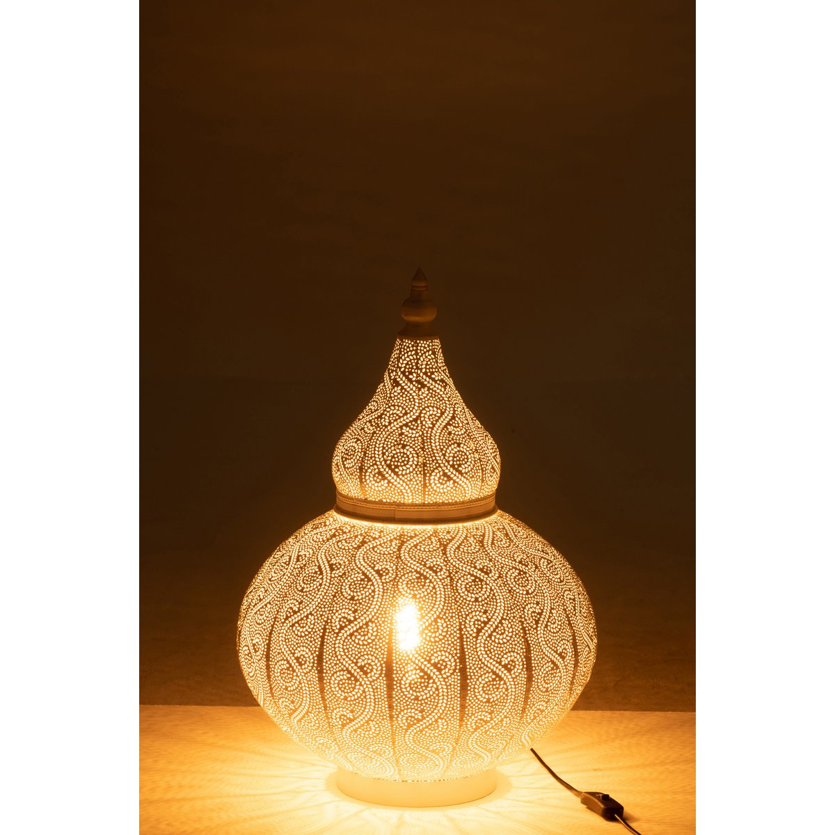 J-Line - Lamp Aladin - Metaal - Wit - Small