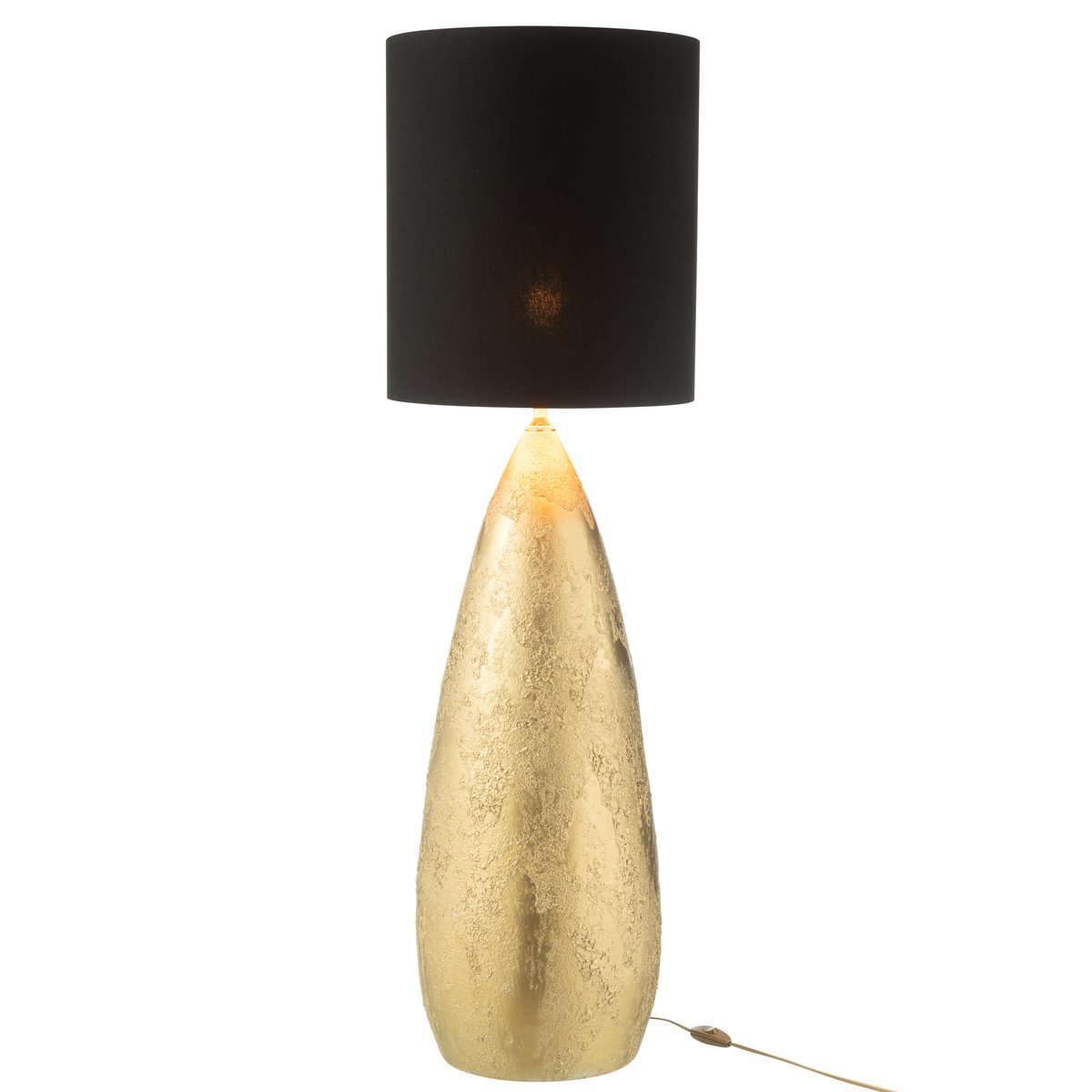 J-Line - Lamp Druppel Keramiek Goud Large