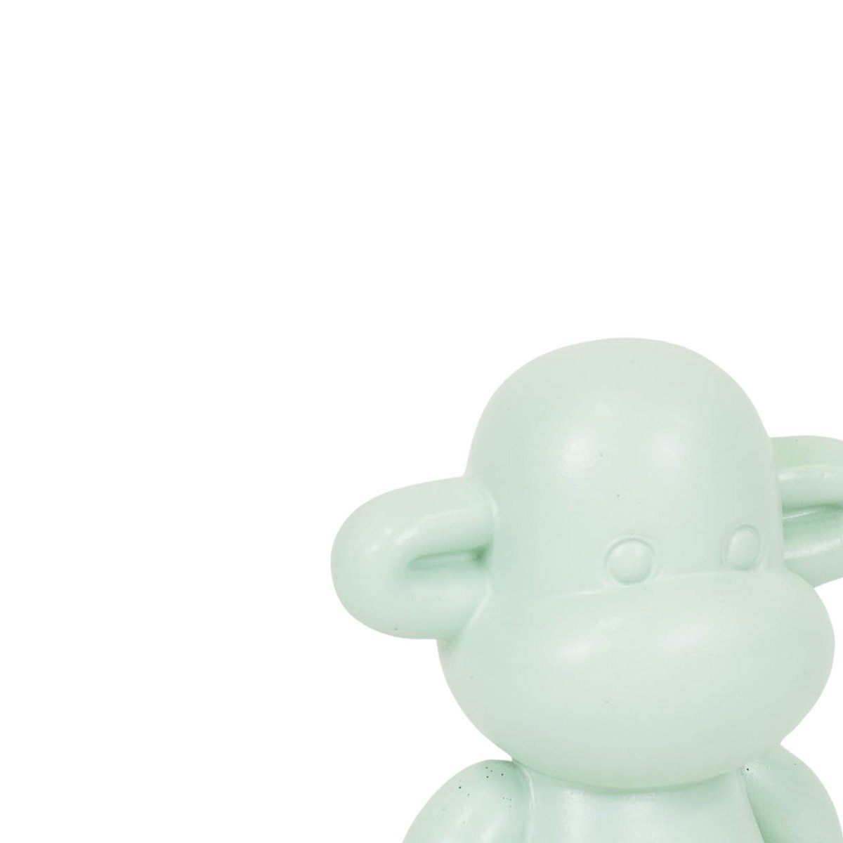 Housevitamin - Ornament - Hang Loose Monkey Figurine 'The Legend' - Polyresin -Mintgreen - 11x7x19cm