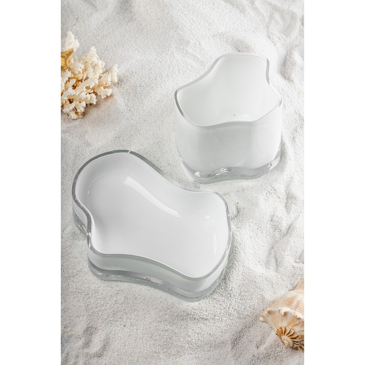 Element Accessories - Nieuwe moderne designvaas geïnspireerd op CORAL en Aalto, COR13WH