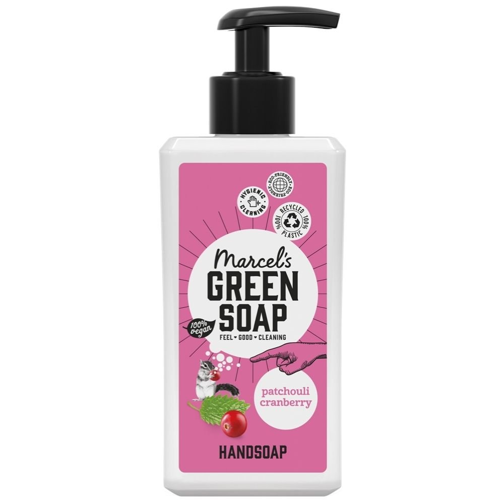 Marcel's Green Soap Handzeep Patchouli & Cranberry (250ml)