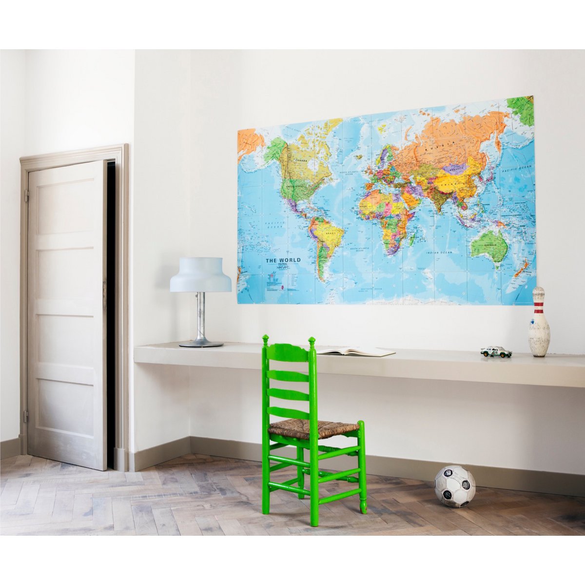 IXXI - The World Wanddecoratie - Poster - Wanddecoratie - L - 140x80 - white