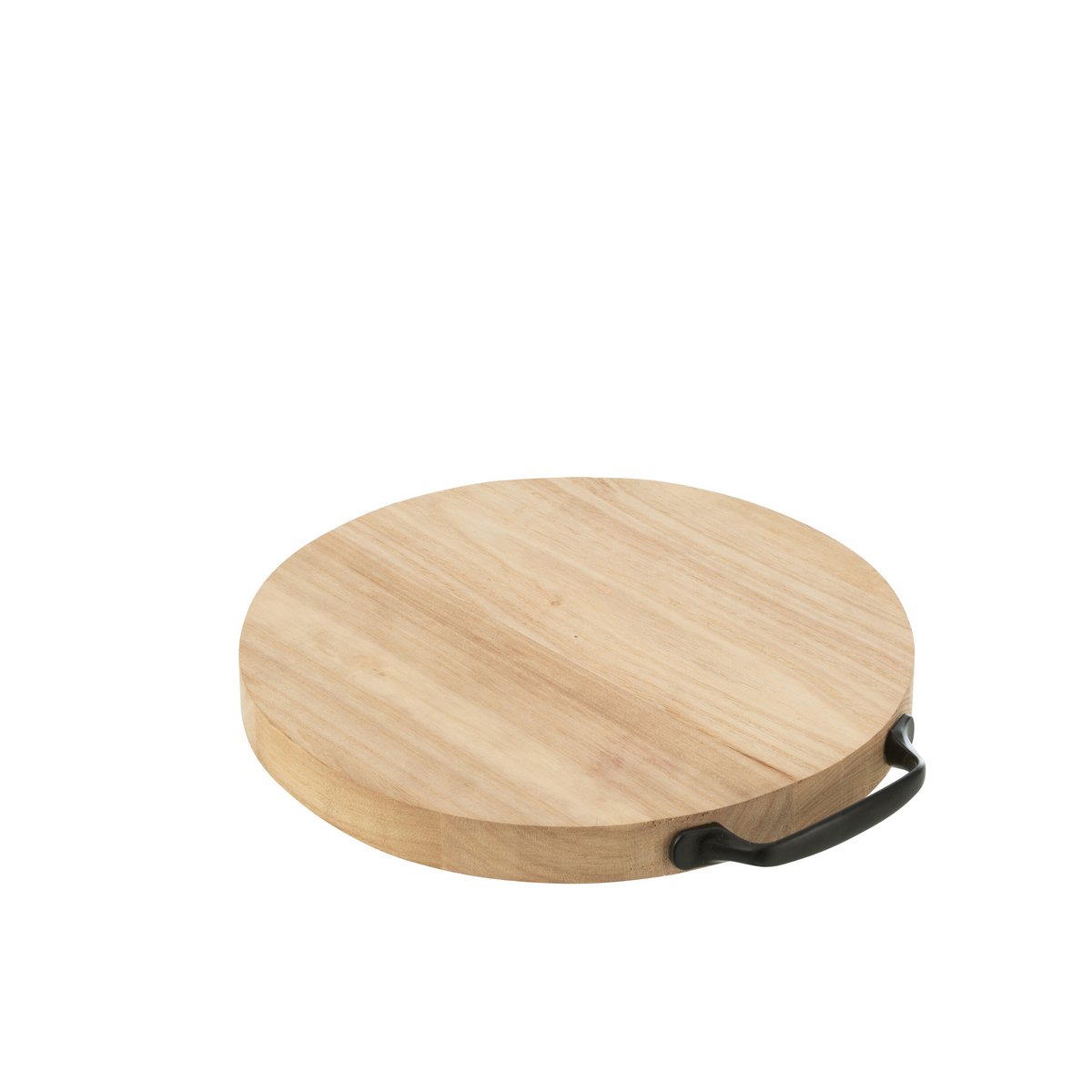 J-Line - Rond Snijplank - Hout - Naturel - S