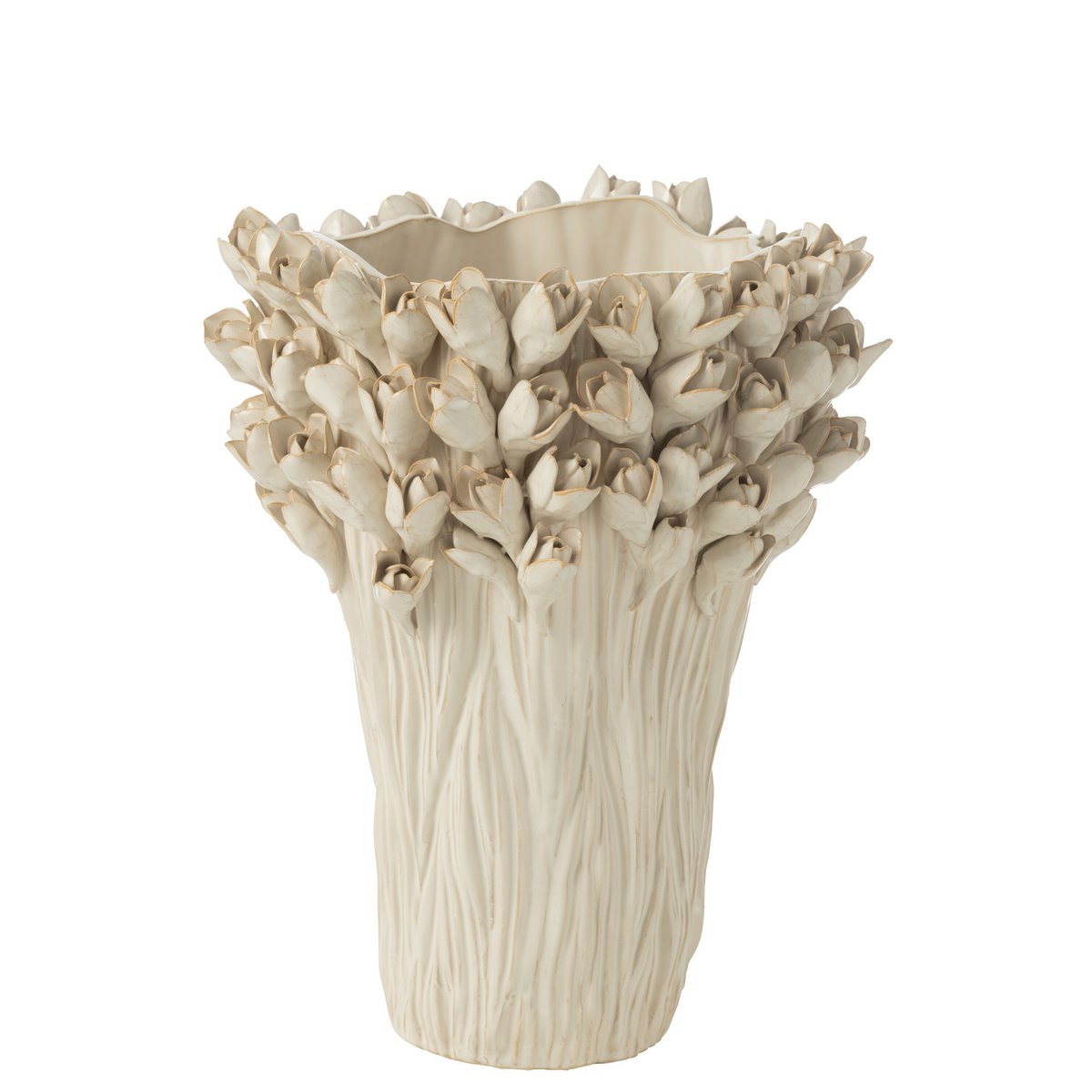 J -lijn - vaas van ambrosia - kalenders - wit - groot - Ø 35 cm