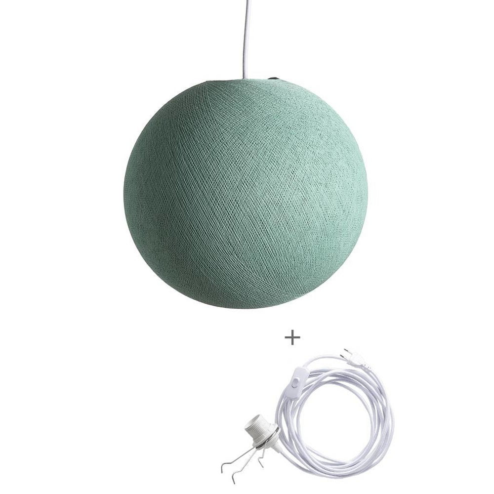 Cotton Ball Lights - Wandering Lamp - Sea Green - 25 cm (S)