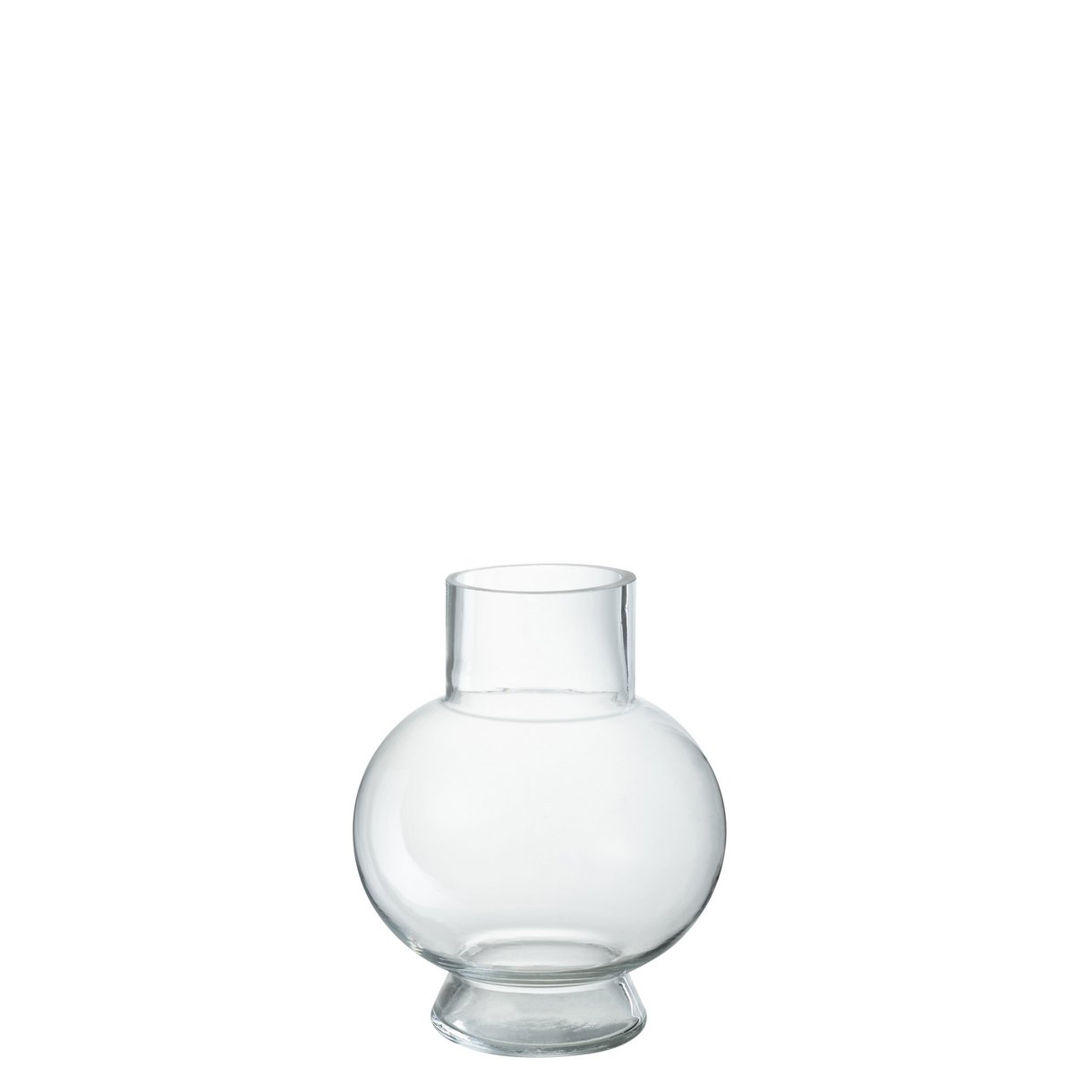 J-Line - Vaas Bol Glas Transparant Small