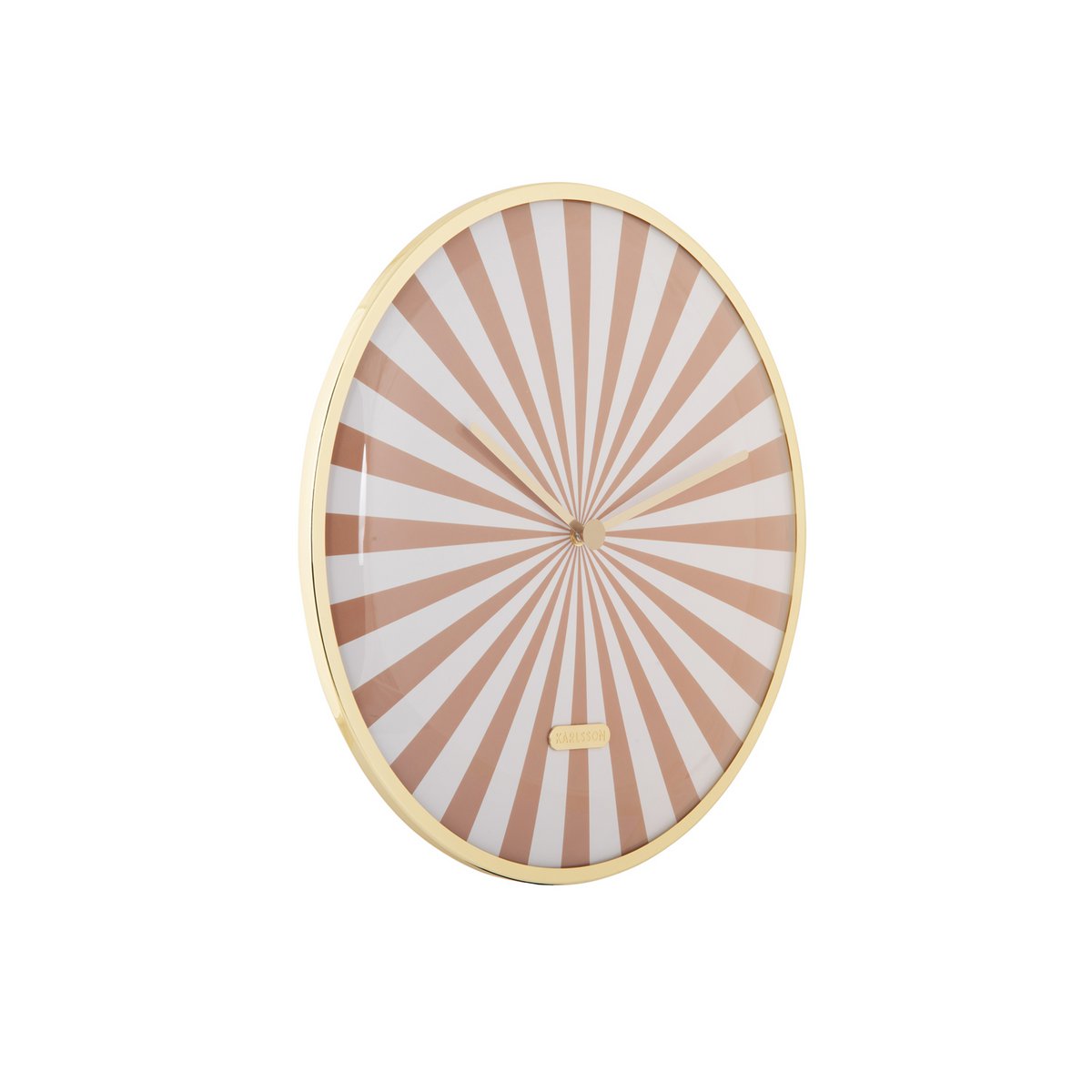 Karlsson - Wandklok Candy Swirl Dome