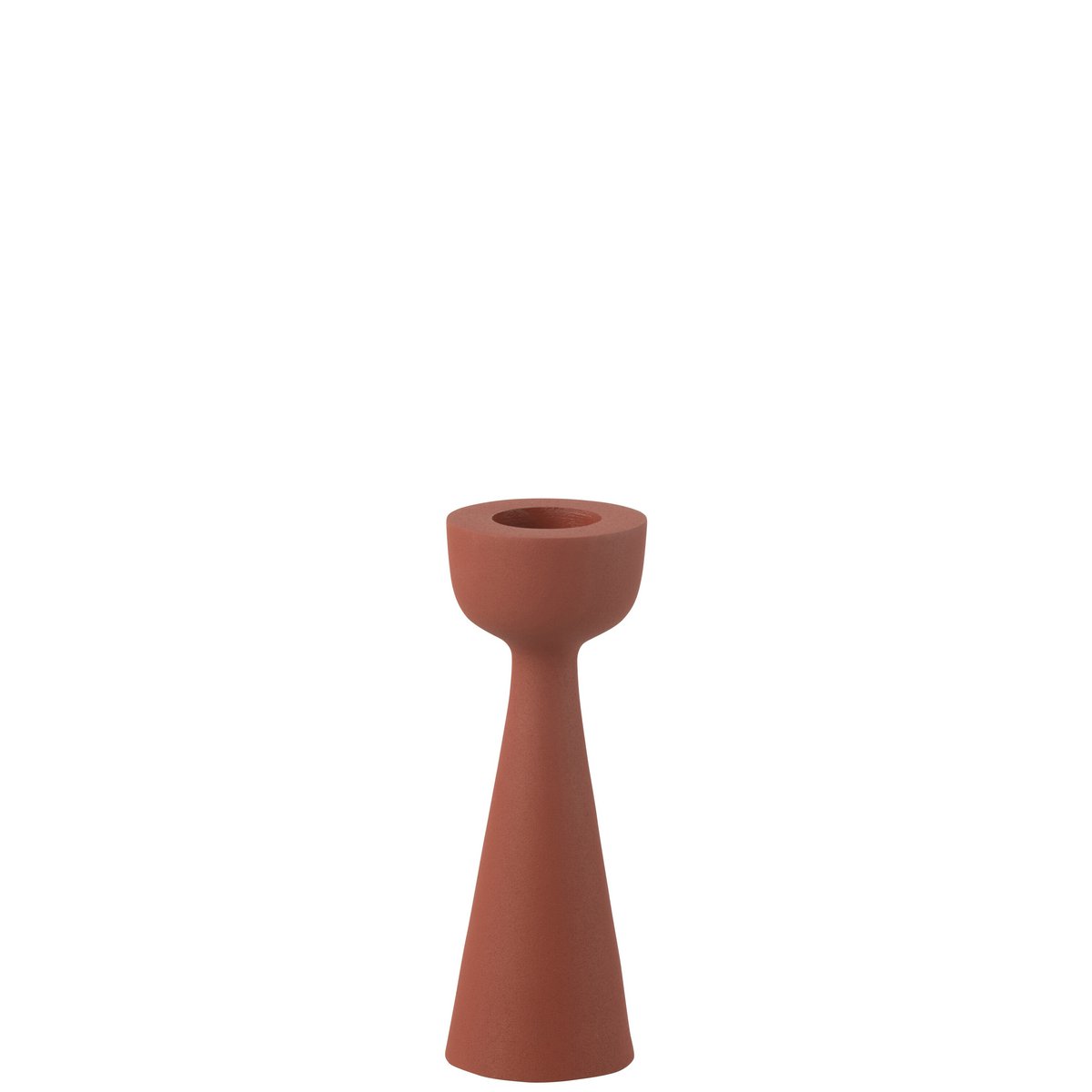 J-Line - Kaarsenhouder Cone Aluminium Roest Large