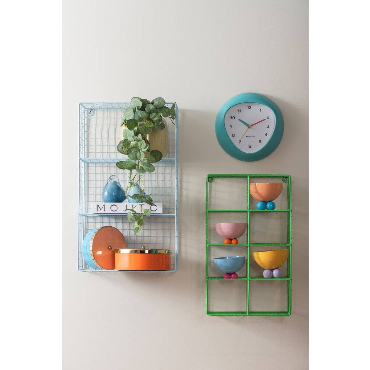 Karlsson - Wandklok Funky Vibes