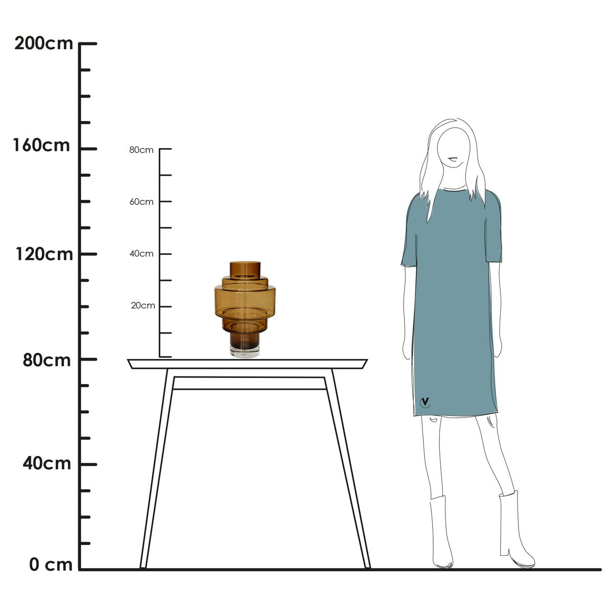 Vase the World - Vaas - Kasai cognac