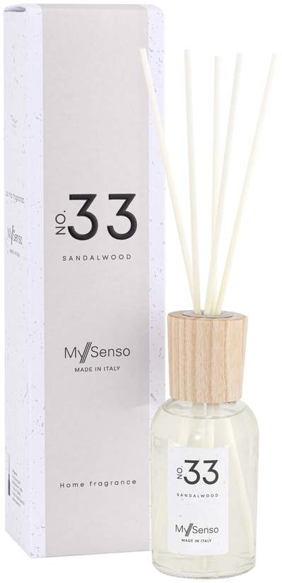 My Senso - Geurstokjes 'N° 33' (Sandalwood, 100ml)