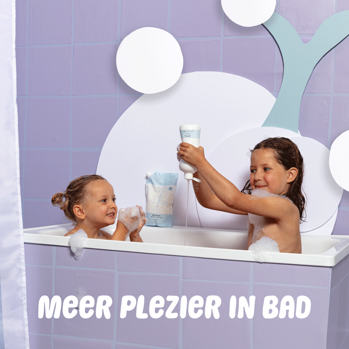 Naïf - Verzorgende Badschuim voor Baby & Kids 30ml