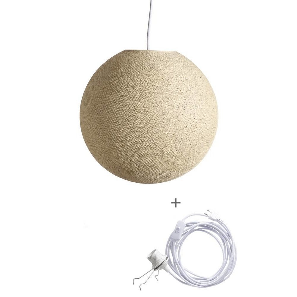 Cotton Ball Lights - Wandering Lamp - Cream - 36 cm (L)