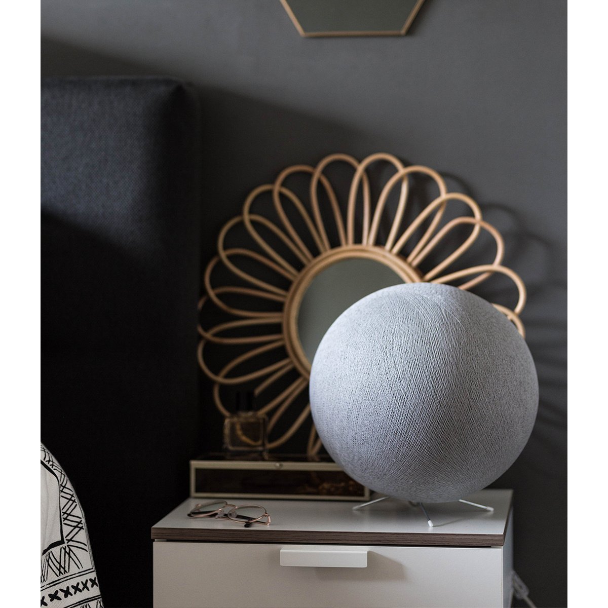 Cotton Ball Lights - Staande Lamp - Stone - 41 cm (XL)