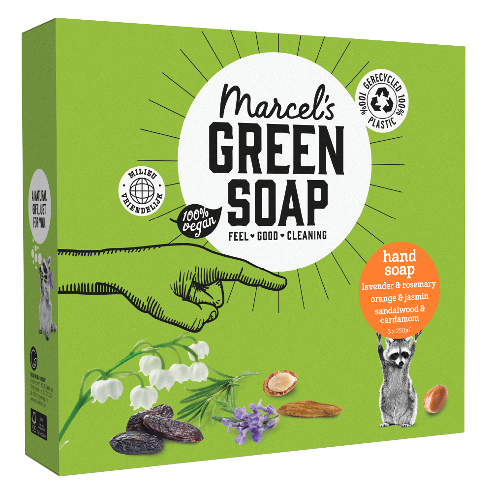 Marcel's Green Soap Giftbox Handzeep (3x250ml)