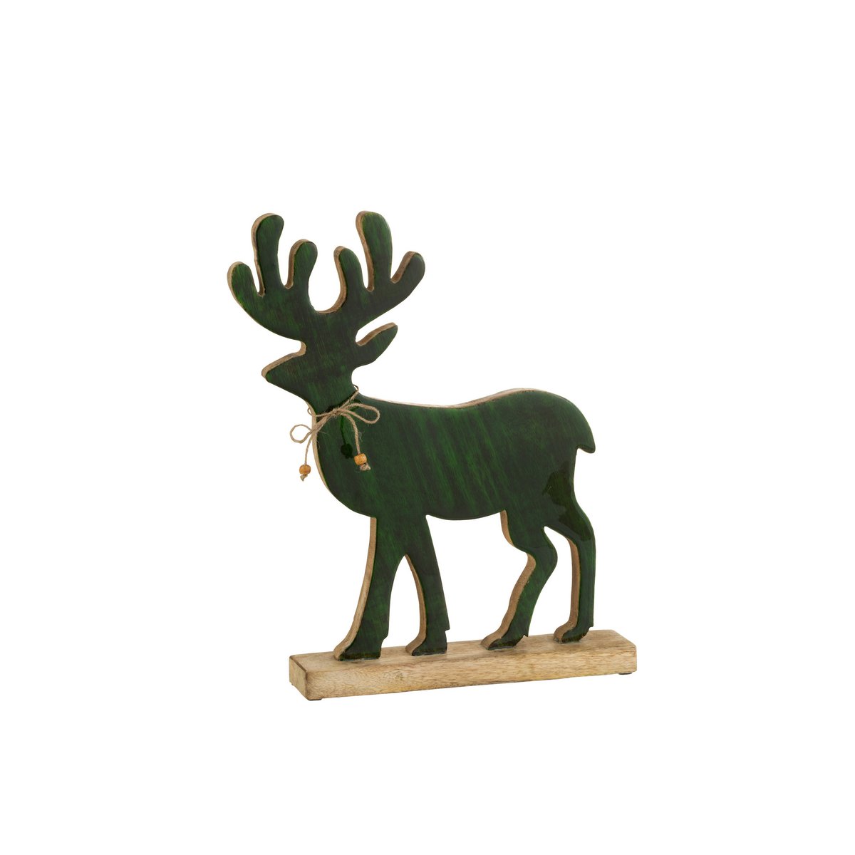 J-Line - Decoratief kerstfiguur 'Emberfell' (Groen, Maat L)