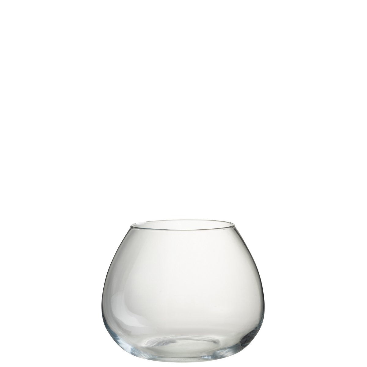 J-Line - Vaas Fie Glas Transparant Medium