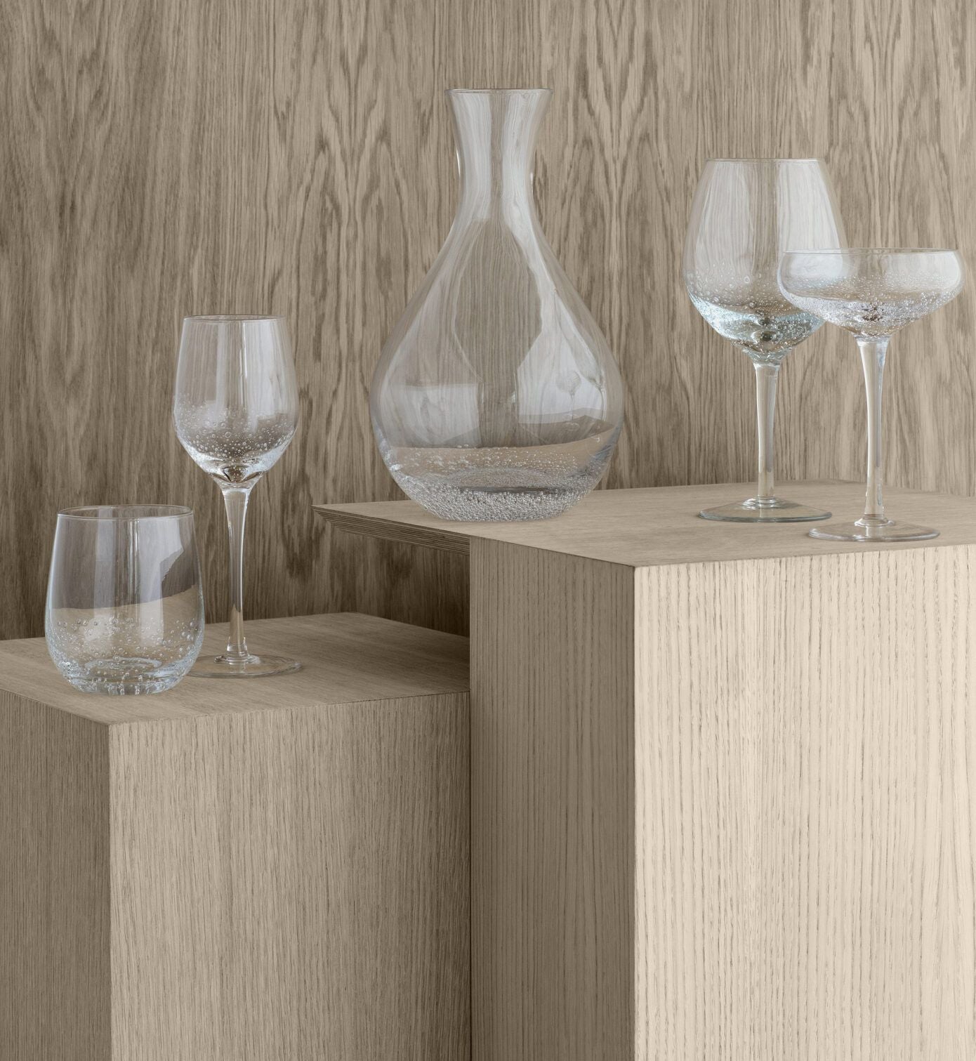 Broste Copenhagen - Rode wijnglas 'Bubble' - 65cl