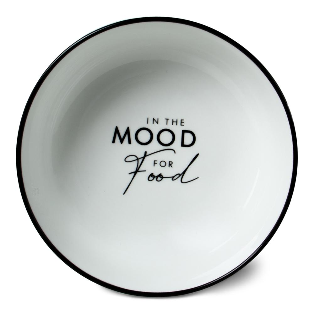 JENS Living - Keramieken kom 'Mood for Food' (15cm)