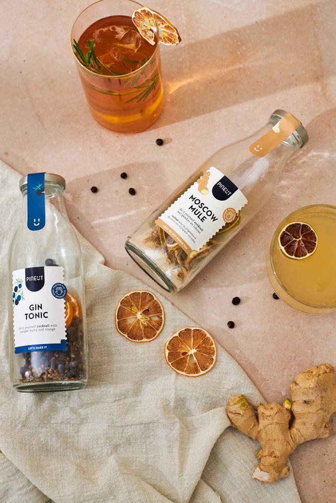 Pineut - Cocktail giftpack 'Gin Tonic & Moscow Mule'