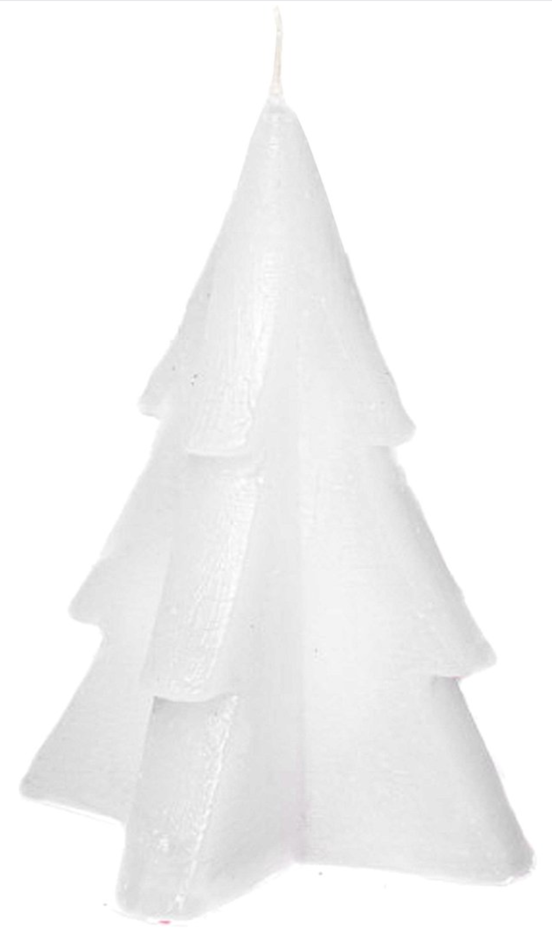 Home Society - Kerstboomkaars 'Denn' (Wit) - Set van 6 (L)