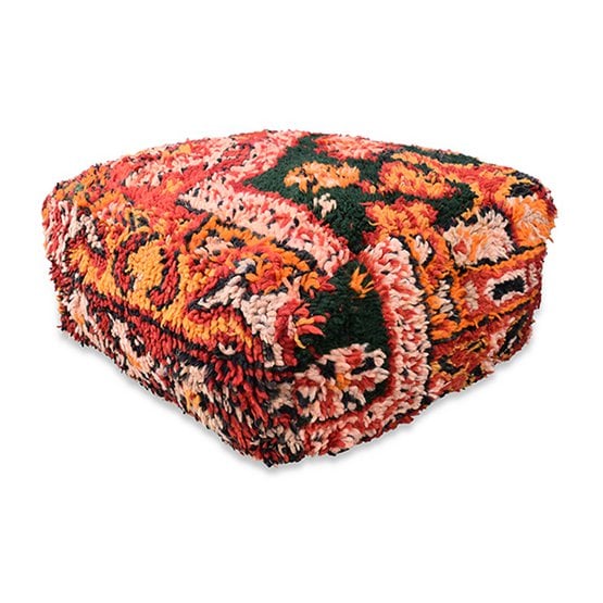 Poufs & Pillows - Marokkaans vloerkussen vintage - K1235