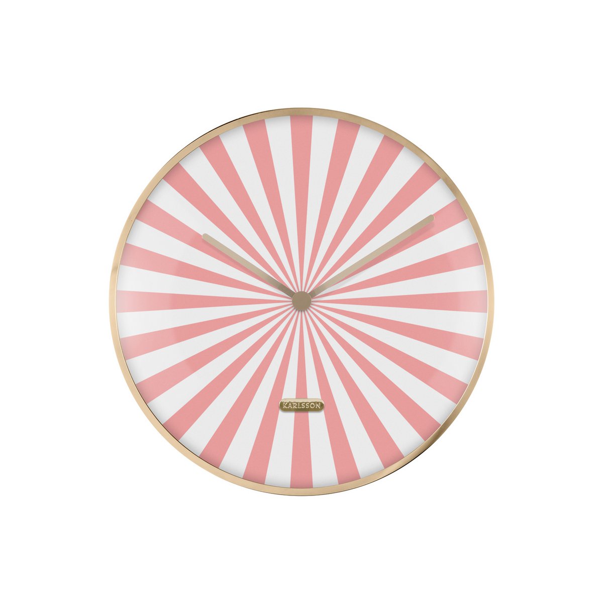 Karlsson - Wandklok Candy Swirl Dome