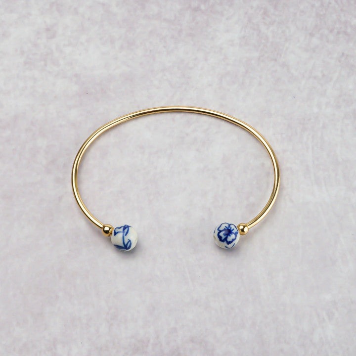 Heinen Delfts Blauw - Armband 'Bangle'