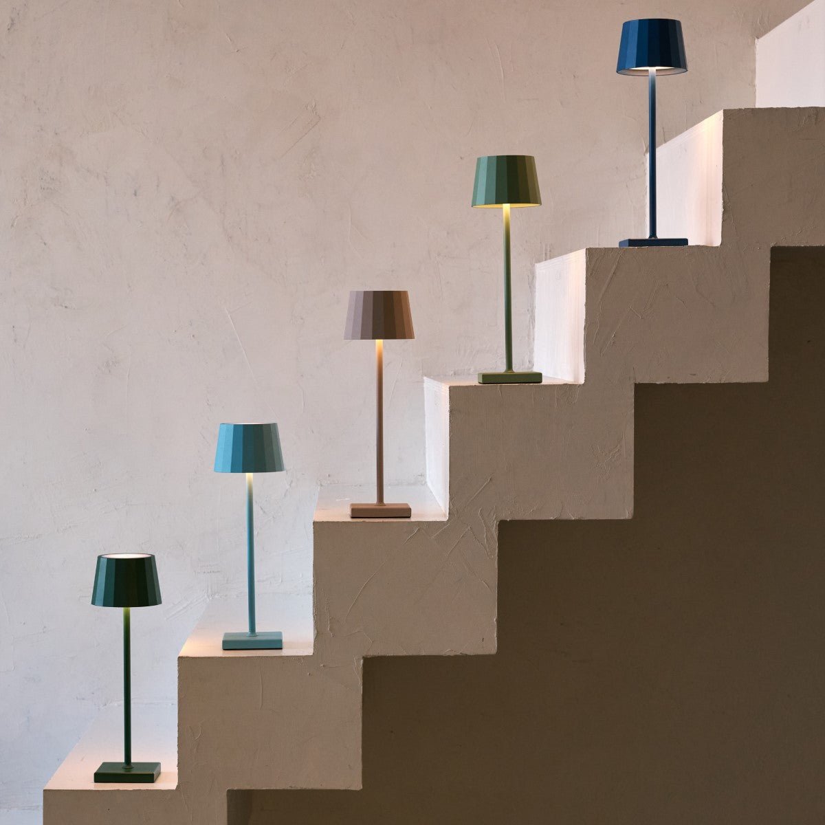 Tavellio-Amsterdam - Jasper Mocha Brown - Draadloze lamp met batterij L metaal, dimable en 3 lichtstadia