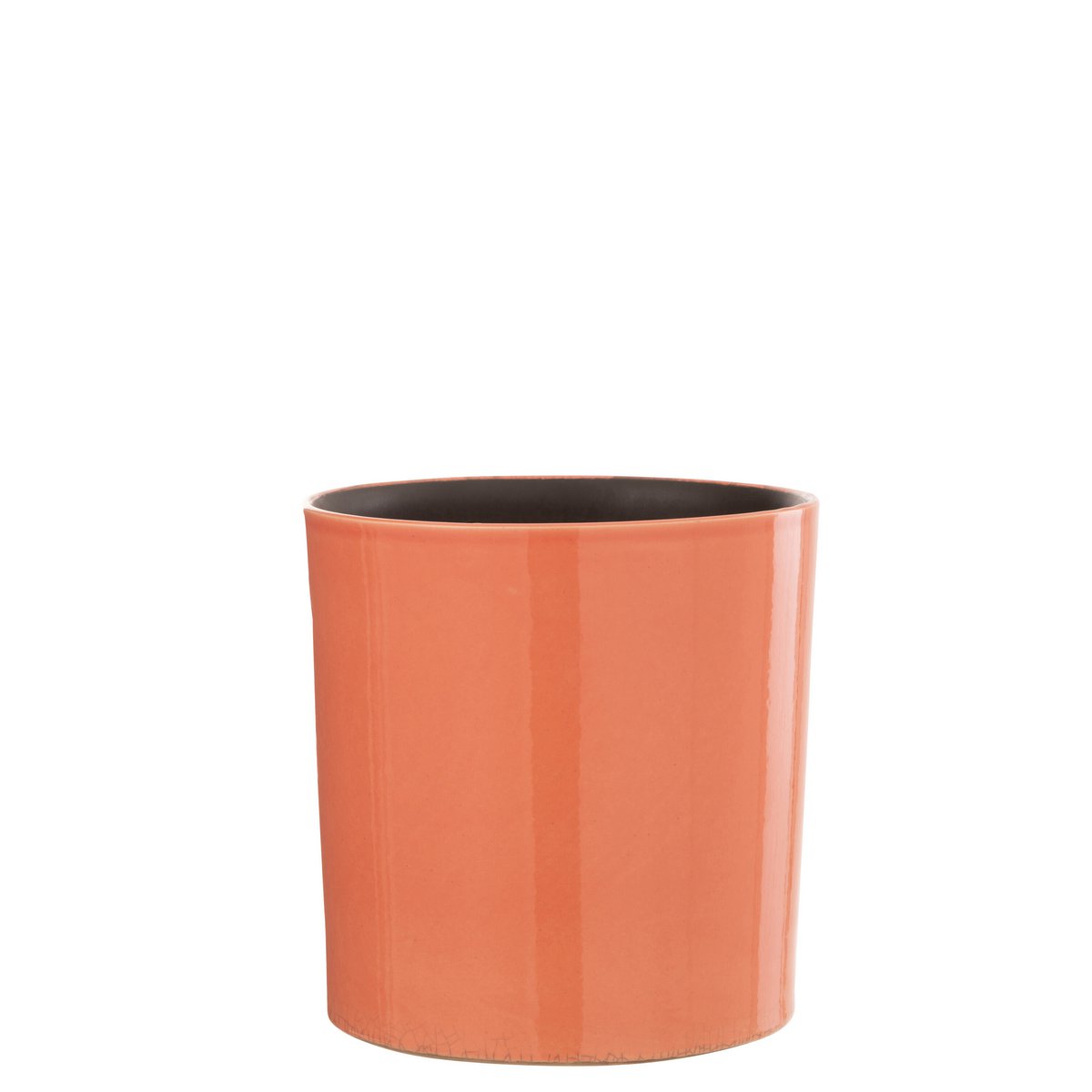 J-Line - Bloempot Flek - Keramiek - Roze - Medium - Ø21.00cm