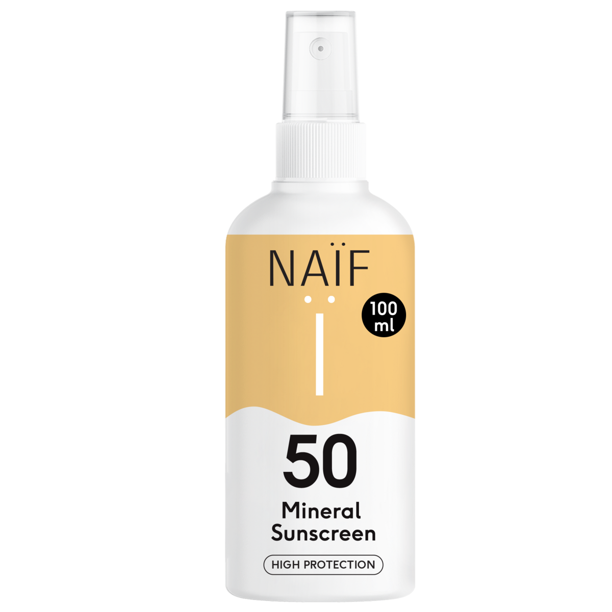 Naïf - Minerale Zonnebrandspray Factor 50 100ML