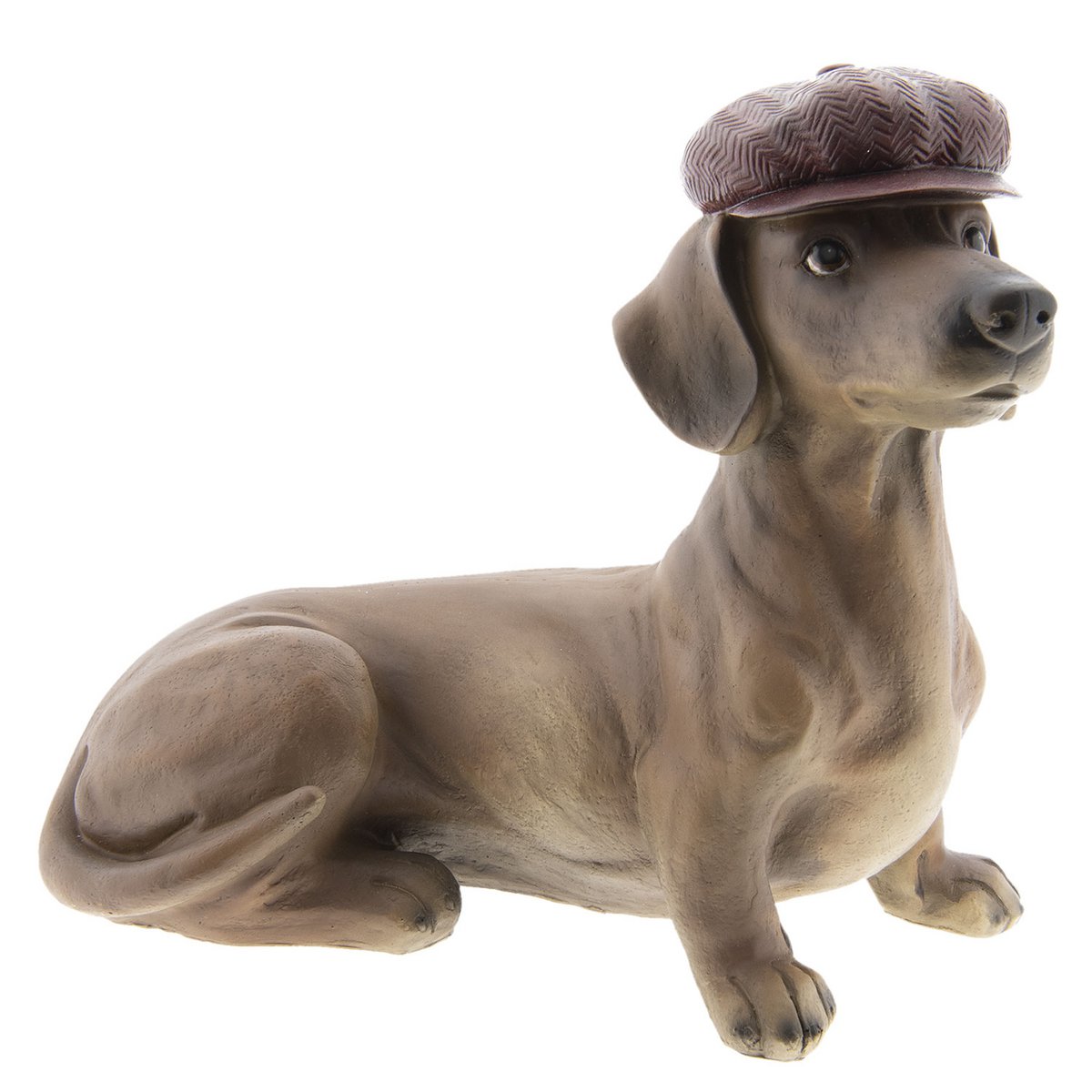 Clayre & Eef - Decoratief figuur 'Hond' (Bruin, 35cm)