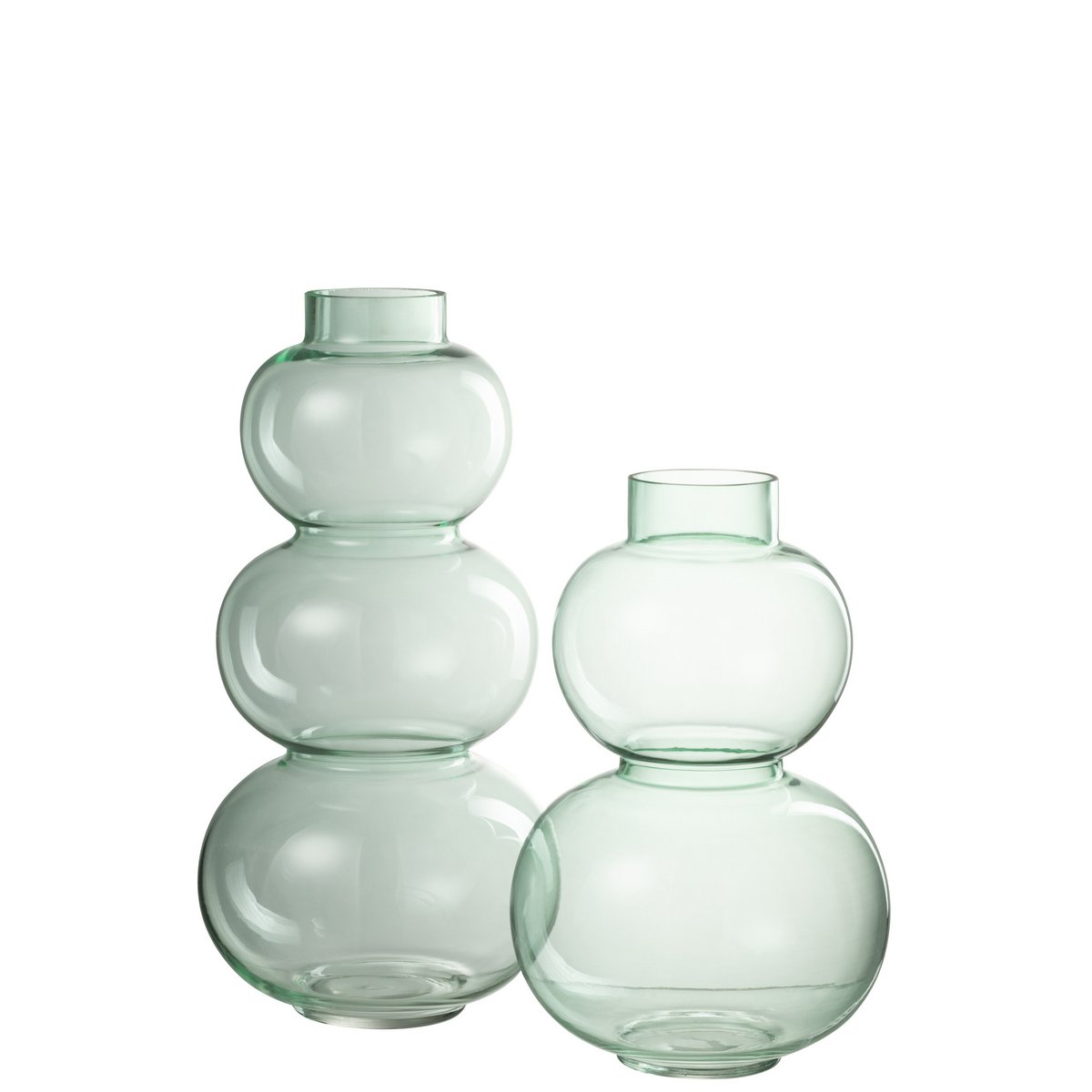 J-Line - Vaas Bol - Glas - Groen - Large