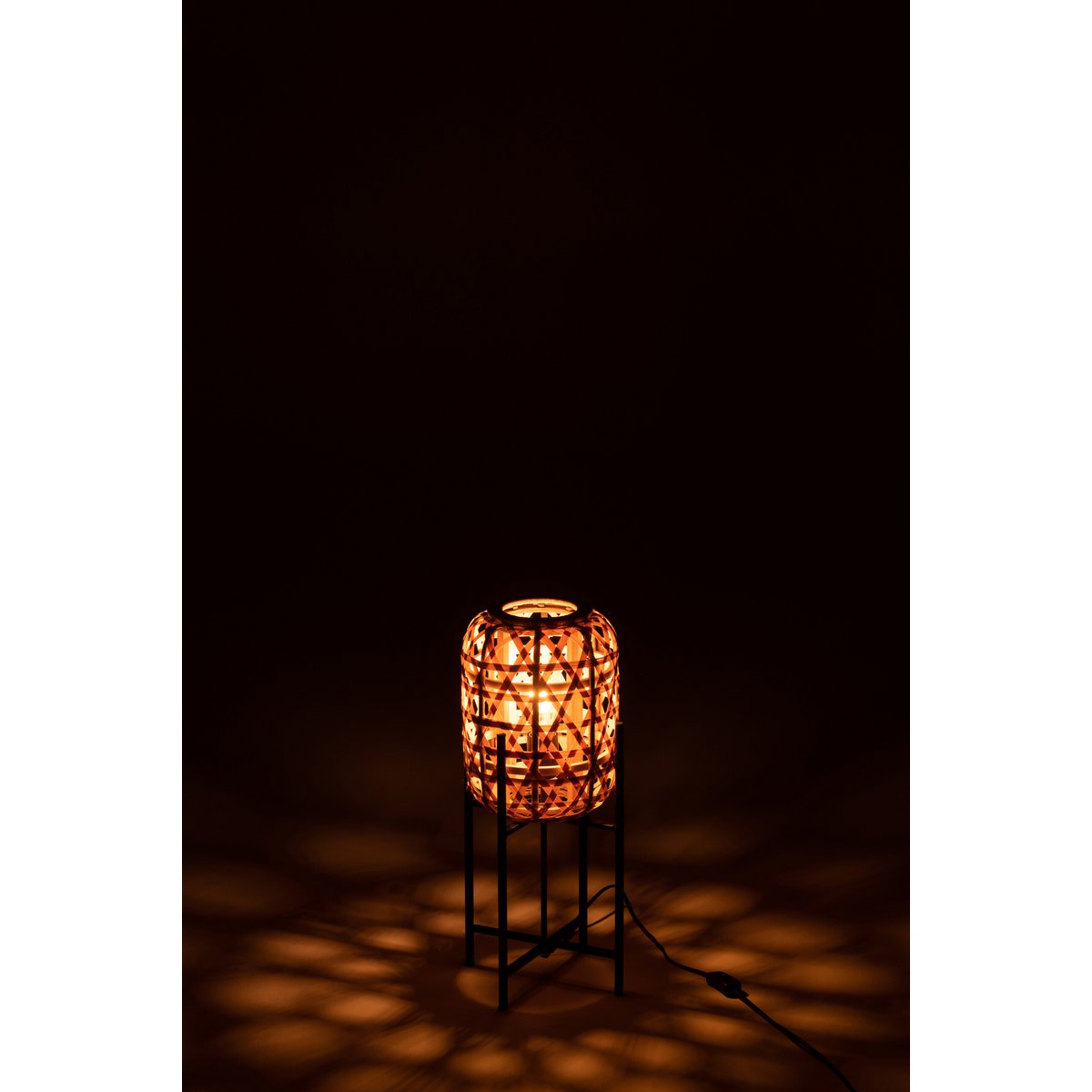 J-Line - Lamp - Bamboe - Naturel - Small