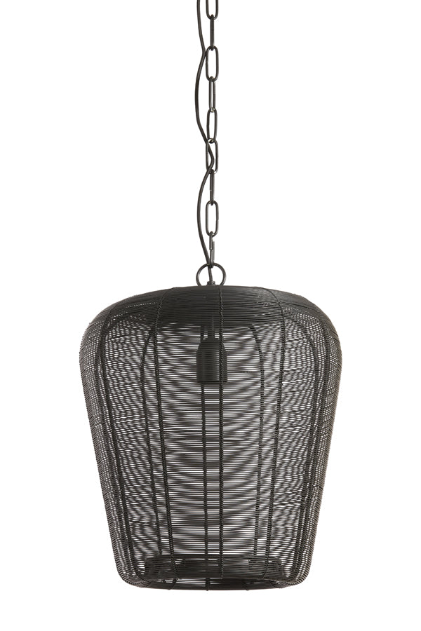 Light & Living - Hanglamp 'Adeta' (Matzwart)