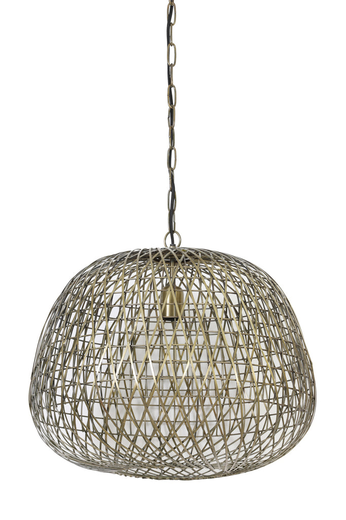 Light & Living - Hanglamp 'Alwina' (Maat L, Antique Bronze)