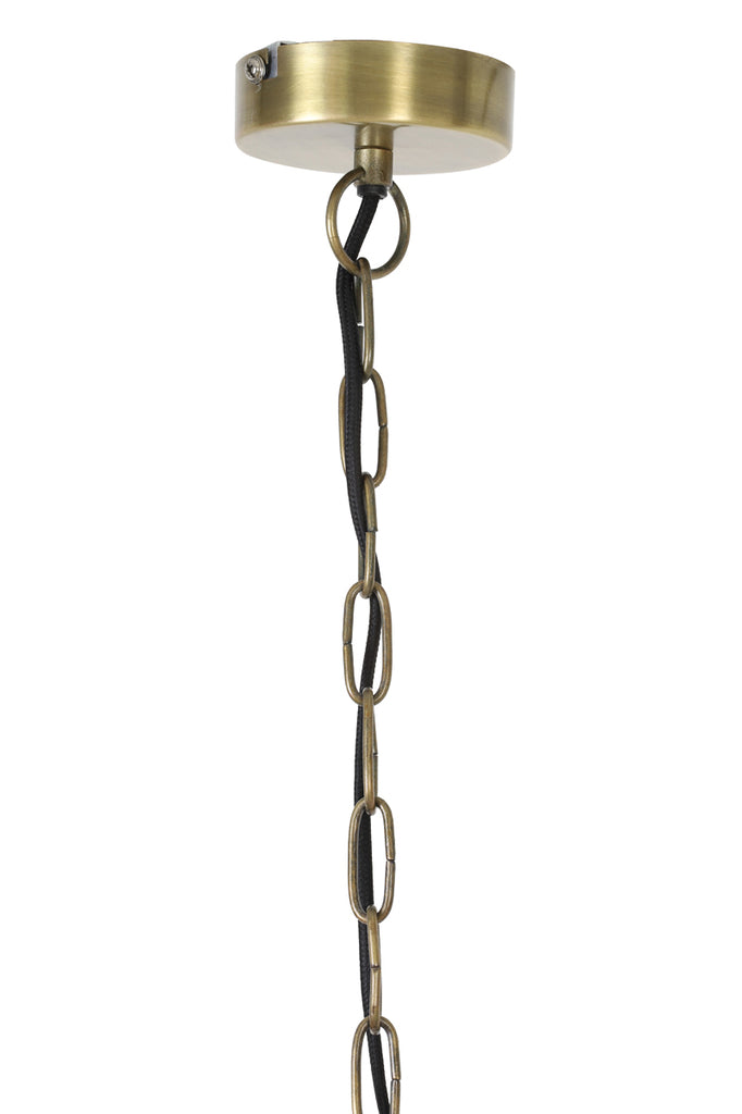 Light & Living - Hanglamp 'Alwina' (Maat L, Antique Bronze)