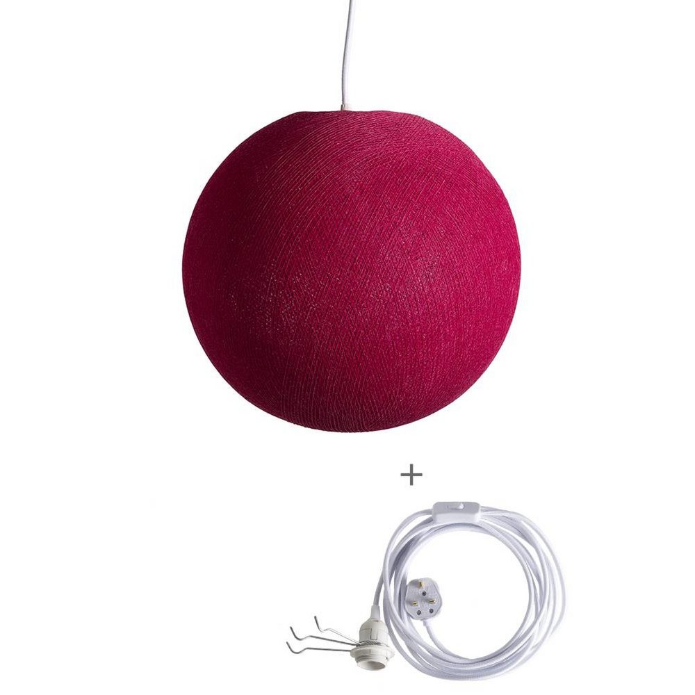 Cotton Ball Lights - Wandering Lamp - Cyclaam - 31 cm (M)