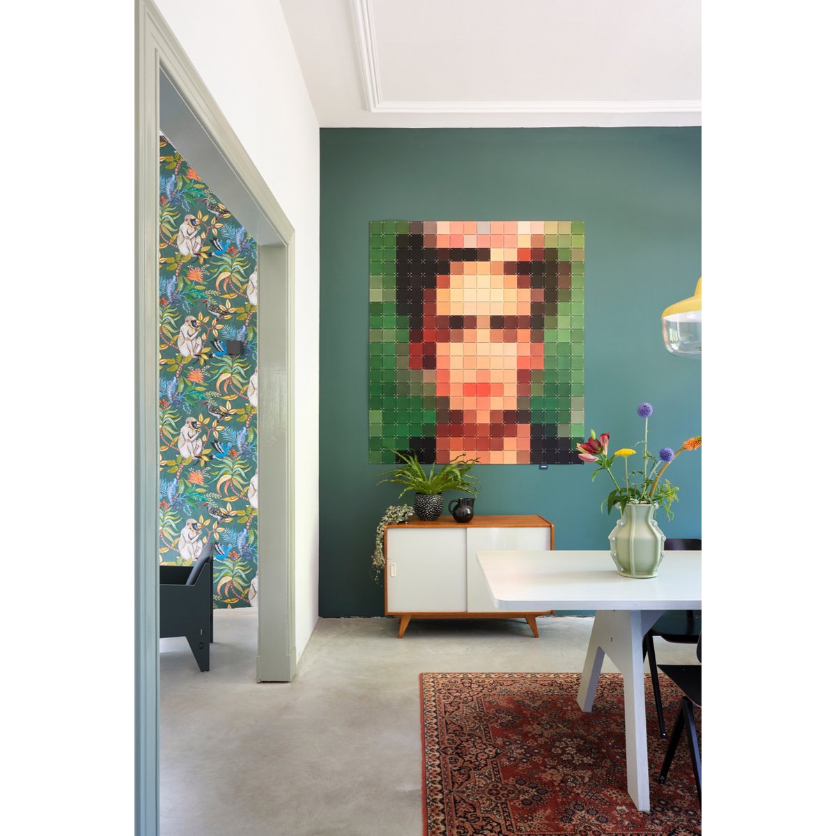 IXXI - Frida pixel Wall art - Poster - Wanddecoratie