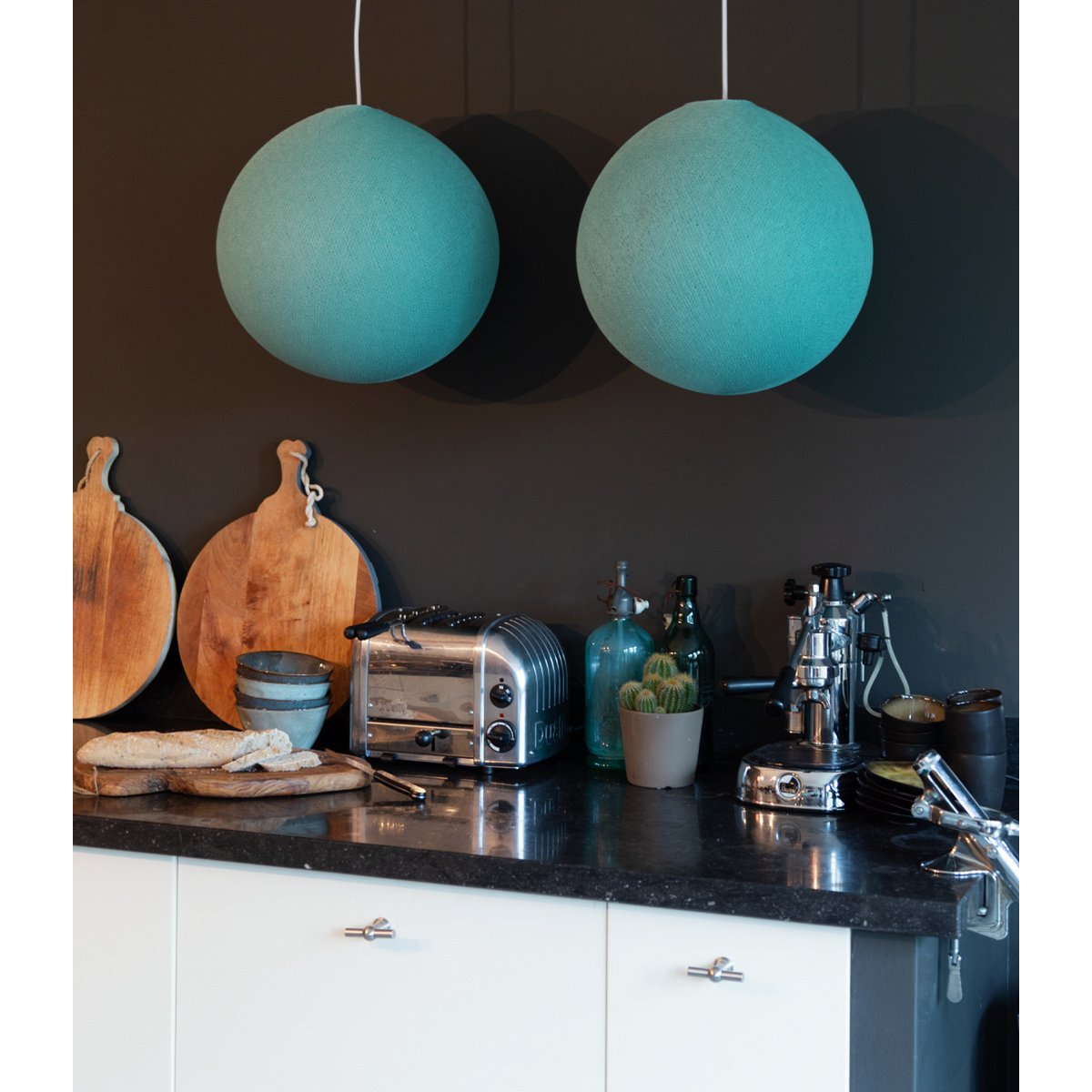 Cotton Ball Lights - Hanglamp - Mint - L (36cm)