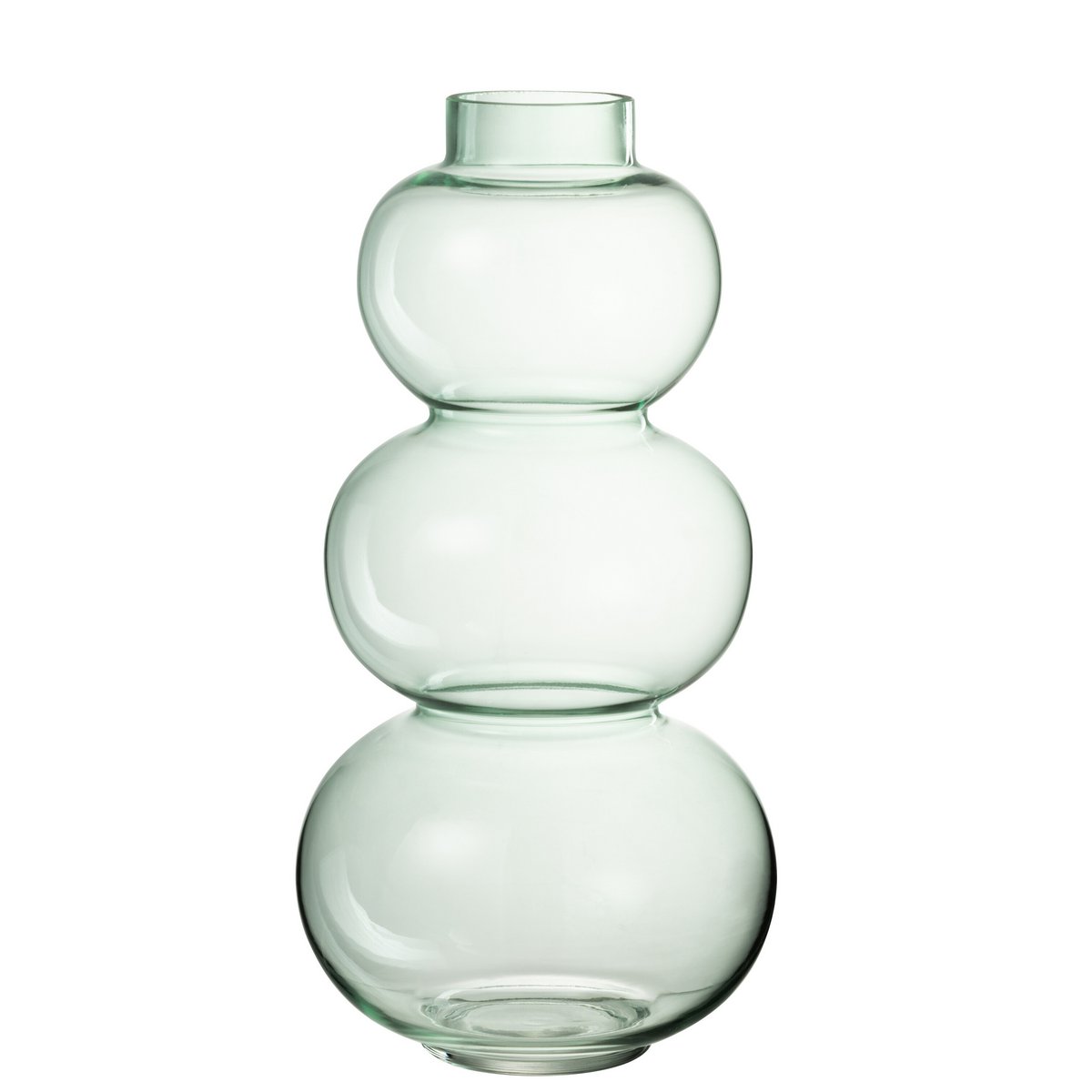 J-Line - Vaas Bol - Glas - Groen - Large