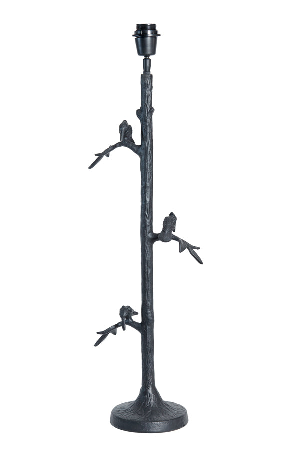 Light & Living - Lampenvoet 'Branch' (66cm hoog, Matzwart)