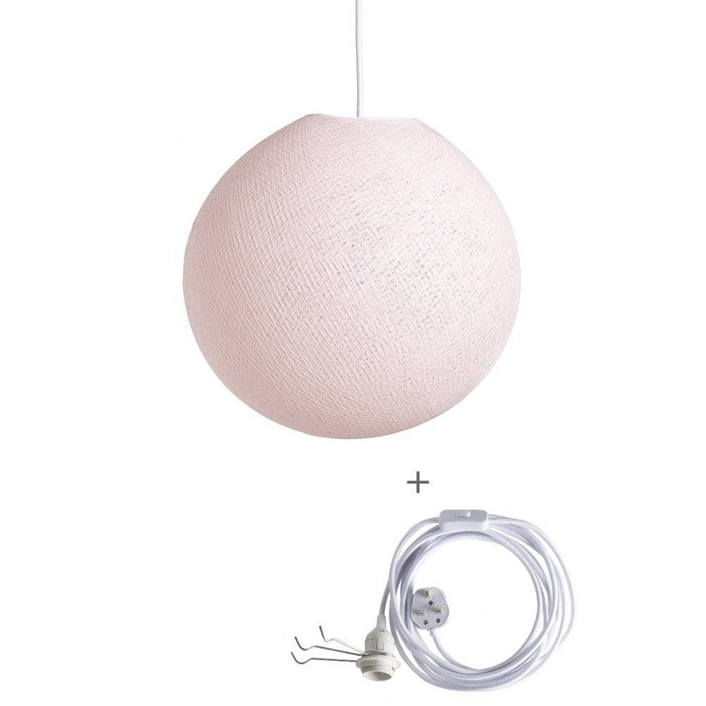 Cotton Ball Lights - Wandering Lamp - Light Pink - 31 cm (M)